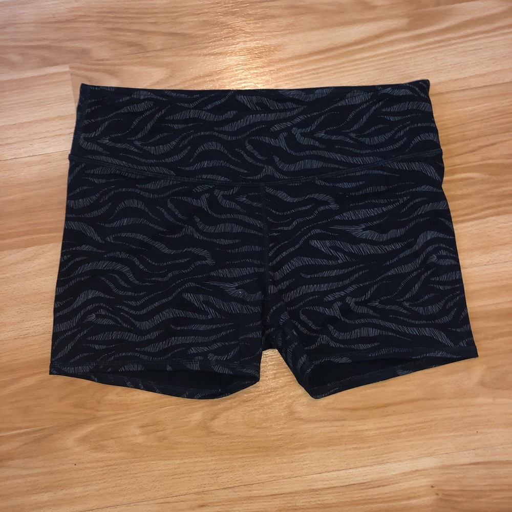 Black Fabletics Yoga Shorts